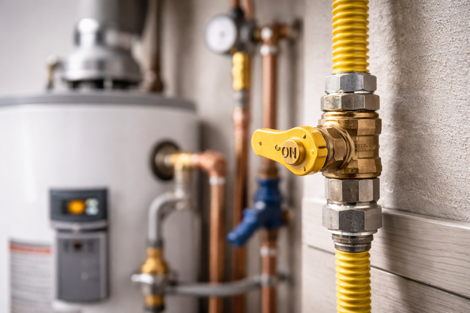 Gas line repair and installation