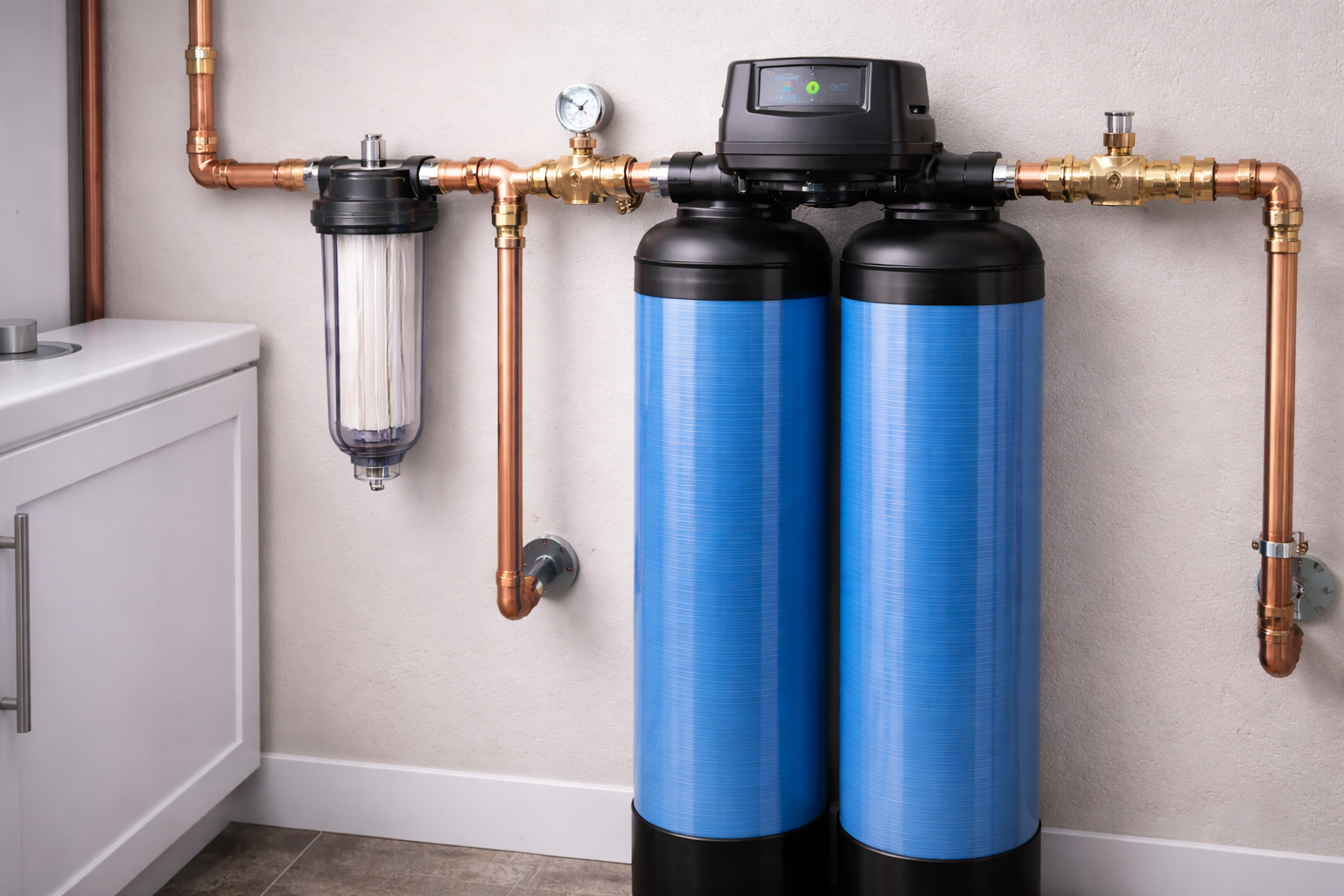 Whole-home water filtration system service in the Texas Hill Country